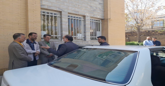 بازدید معاونت محترم استانداری جناب مهندس آل یاسین از شرکت خدمات حمایتی کشاورزی استان مرکزی