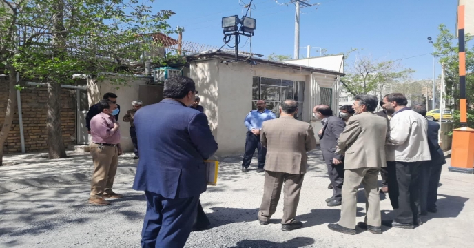 بازدید معاونت محترم استانداری جناب مهندس آل یاسین از شرکت خدمات حمایتی کشاورزی استان مرکزی