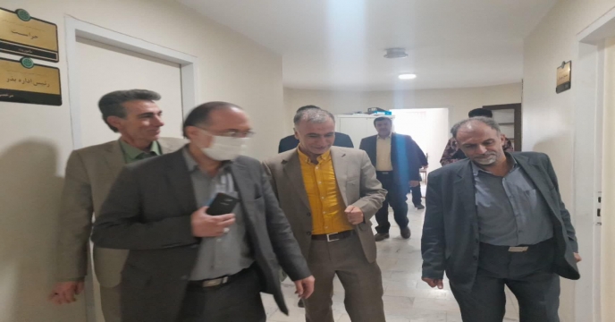 بازدید معاونت محترم استانداری جناب مهندس آل یاسین از شرکت خدمات حمایتی کشاورزی استان مرکزی