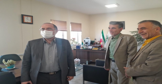 بازدید معاونت محترم استانداری جناب مهندس آل یاسین از شرکت خدمات حمایتی کشاورزی استان مرکزی