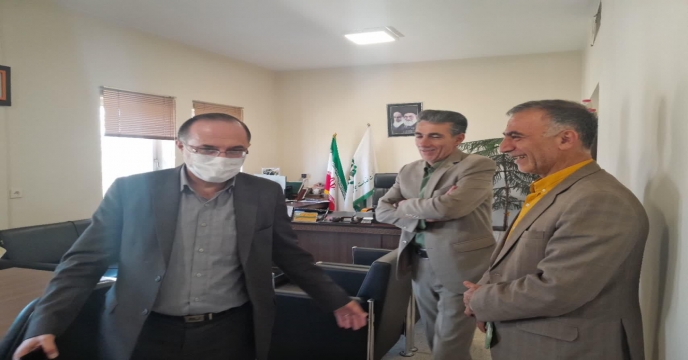 بازدید معاونت محترم استانداری جناب مهندس آل یاسین از شرکت خدمات حمایتی کشاورزی استان مرکزی