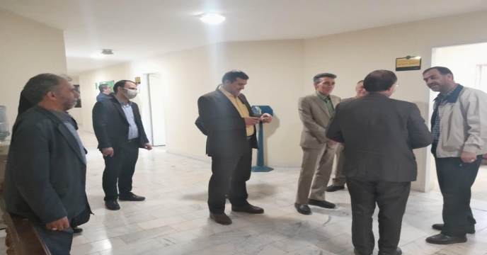 بازدید معاونت محترم استانداری جناب مهندس آل یاسین از شرکت خدمات حمایتی کشاورزی استان مرکزی