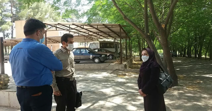 بازدید از آزمایشگاه بخش خصوصی شهرستان ساوه در استان مرکزی