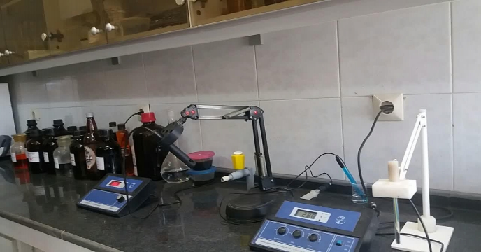 بازدید از آزمایشگاه بخش خصوصی شهرستان ساوه در استان مرکزی