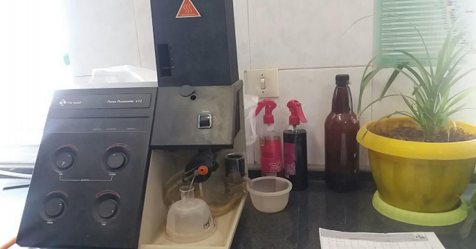 بازدید از آزمایشگاه بخش خصوصی شهرستان ساوه در استان مرکزی