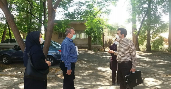 بازدید از آزمایشگاه بخش خصوصی شهرستان ساوه در استان مرکزی