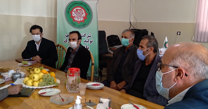 بازدید مدیر شرکت خدمات حمایتی کشاورزی استان همدان از کارگزاری باغداران ملایر