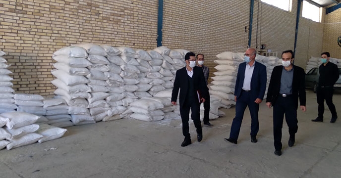 بازدید مدیر شرکت خدمات حمایتی کشاورزی استان همدان از کارگزاری باغداران ملایر