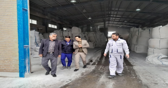 بازدید از کارخانه تولید داخلی کود در شهر صنعتی ساوه – استان مرکزی 
