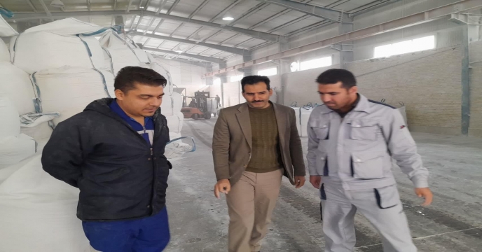 بازدید از کارخانه تولید داخلی کود در شهر صنعتی ساوه – استان مرکزی 