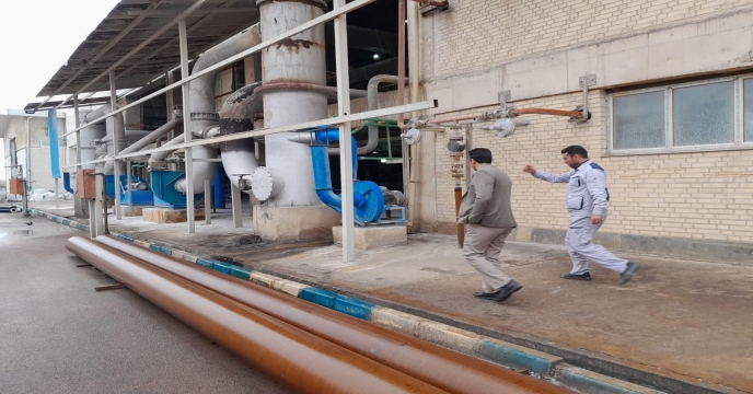 بازدید از کارخانه تولید داخلی کود در شهر صنعتی ساوه – استان مرکزی 