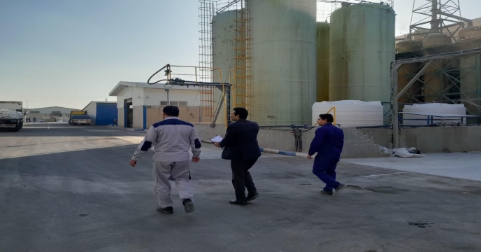 بازدید از کارخانه تولید کود شرکت پویا تدبیر فراست ساوه در استان مرکزی – اسفند 1402 