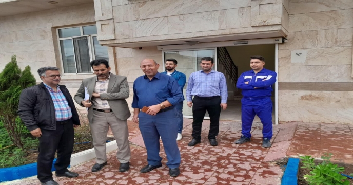 بازدید از کارخانه تولید کود های کشاورزی در استان مرکزی 	