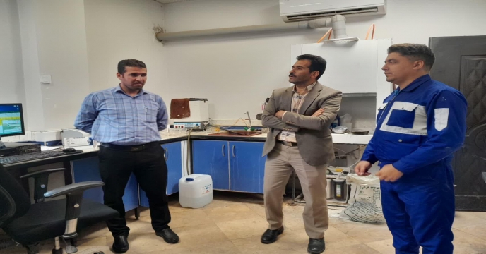 بازدید از کارخانه تولید داخلی کود های کشاورزی شهرستان ساوه در استان مرکزی 