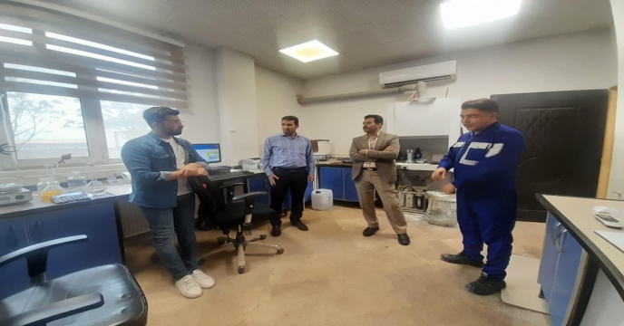 بازدید از کارخانه تولید داخلی کود های کشاورزی شهرستان ساوه در استان مرکزی 