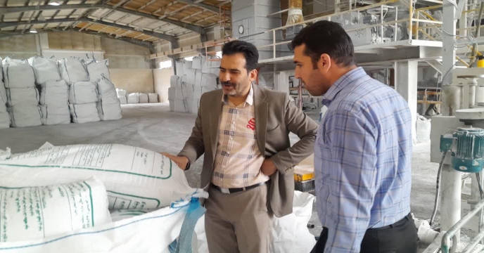 بازدید از کارخانه تولید داخلی کود های کشاورزی شهرستان ساوه در استان مرکزی