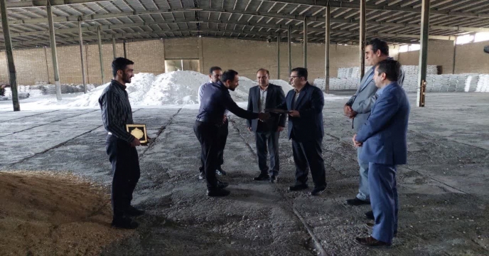 بازدید از انبار سازمانی سمنان
