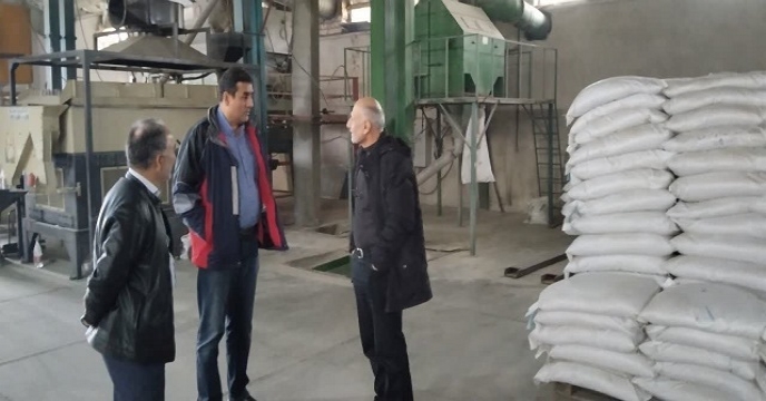 بازدید کارشناس بیمه ستاد مرکزی از انبارهای سازمانی خراسان شمالی