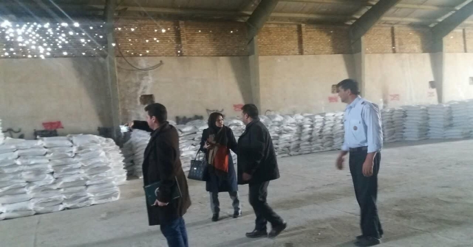 بازدید کارشناسان محترم توزیع ، حمل ، نگهداری ستاد از انبارهای استان مرکزی مورخ 13 آذرماه 98