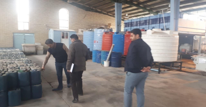 بازدید میدانی از کارخانه تولیدکننده داخلی کود استان مرکزی