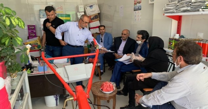 بازدید مدیر بازرسی سازمان جهاد کشاورزی استان از کارگزاران شهرستان بجنورد