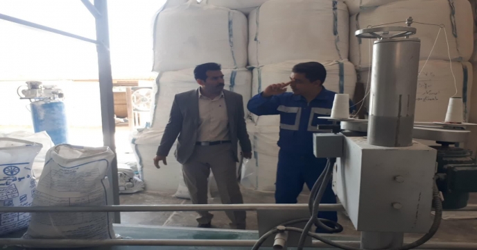 بازدید از پارتهای کود سولفات پتاسیم پودری و گرانوله آماده تحویل کارخانه پویا تدبیر فراست ساوه در استان مرکزی