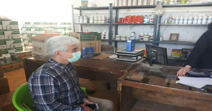 بازدید گروه پایش کود از کارگزاران شهرستان ساوه ( شرکت تعاونی خیام )