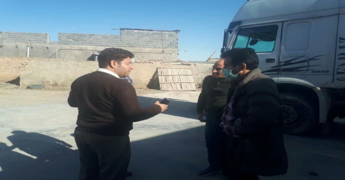 بازدید گروه پایش کود از کارگزاران شهرستان ساوه ( شرکت تعاونی خیام )