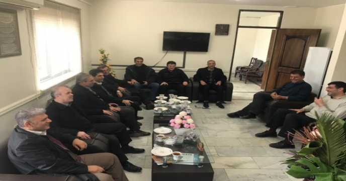 بازدید جمعی از مدیران سازمان جهاد کشاورزی با مدیر استان آذربایجان غربی