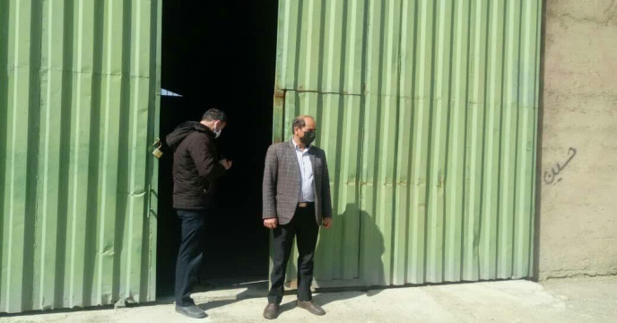 نمونه بردای از کود های تولید داخلی مجتمع انبارهای کود شهید شاملو استان مرکزی