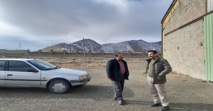 بازدید مهندس سلیمی مشاور محترم مدیر عامل از ستاد جهت بازدید از انبارهای استان مرکزی و عملیات نمونه برداری از کود تولید داخلی – بهمن ماه 1402
