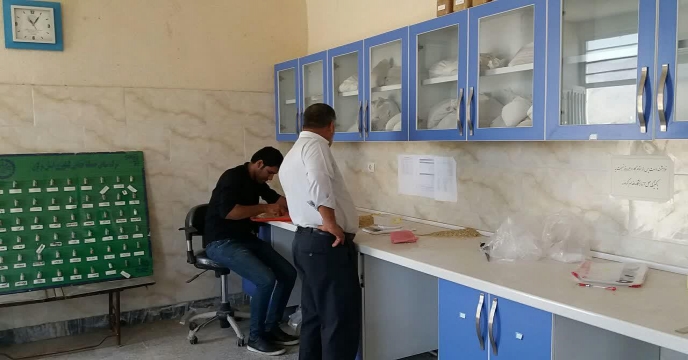 بوجاری بذر جو در سایت بوجاری استان مرکزی