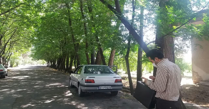 بازدید از آزمایشگاه بخش خصوصی شهرستان ساوه در استان مرکزی