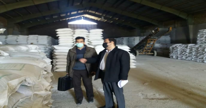 بازدید از انبارهای کود استان مرکزی - بهمن 1400