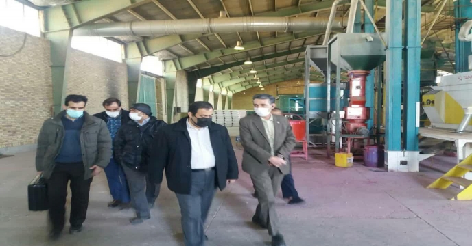 بازدید از انبارهای کود استان مرکزی - بهمن 1400