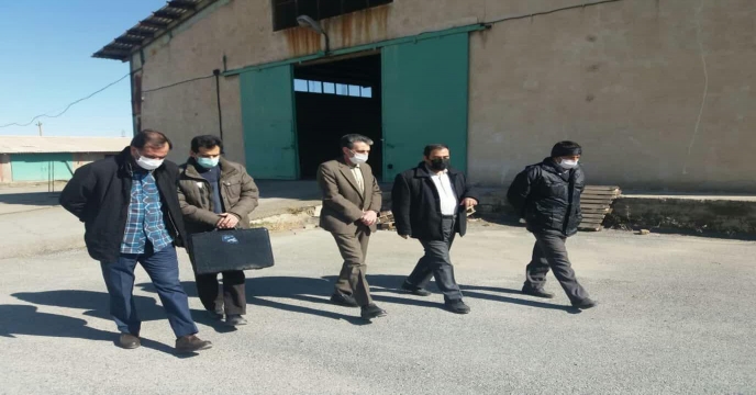 بازدید از انبارهای کود استان مرکزی - بهمن 1400