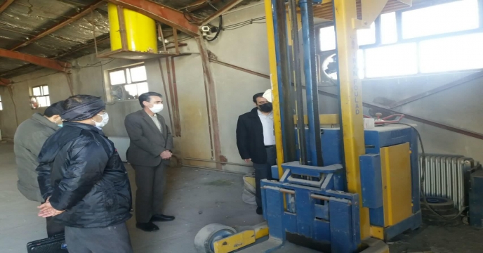 بازدید از انبارهای کود استان مرکزی - بهمن 1400