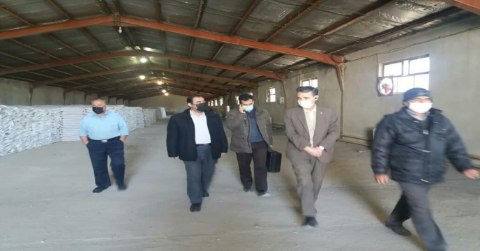 بازدید از انبارهای کود استان مرکزی - بهمن 1400