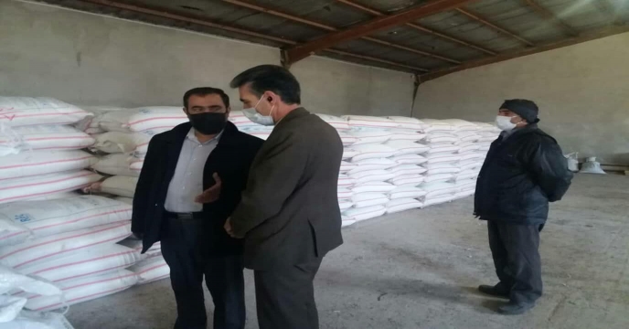 بازدید از انبارهای کود استان مرکزی - بهمن 1400