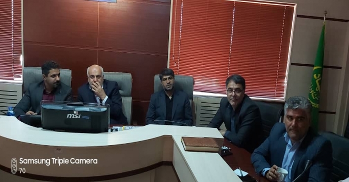 جلسه مدیر استان سمنان با مدیر سازمان جهاد کشاورزی