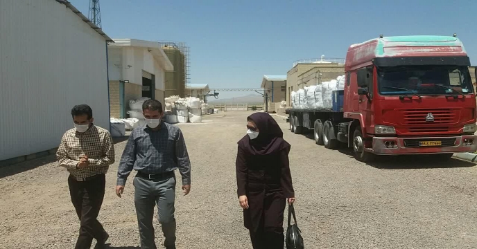 بازدید از کارخانه تولید کود طرف قرارداد استان مرکزی