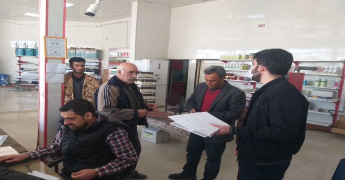 بازدید از انبار کارگزاران شهرستان ارومیه