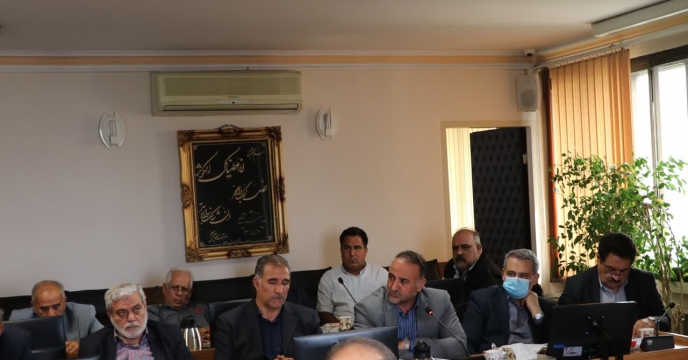 حضور مدیر شرکت خدمات حمایتی کشاورزی استان تهران در جلسه ستاد الگوی کشت سازمان جهاد کشاورزی استان تهران