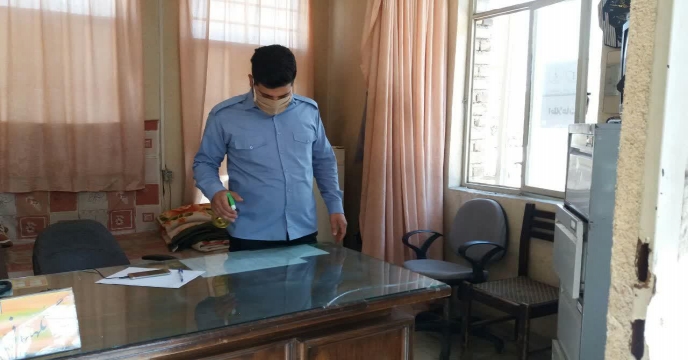 فعالیت و حضور حداقلی همکاران شرکت خدمات حمایتی کشاورزی با رعایت کلیه موارد ایمنی و بهداشتی در استان مرکزی