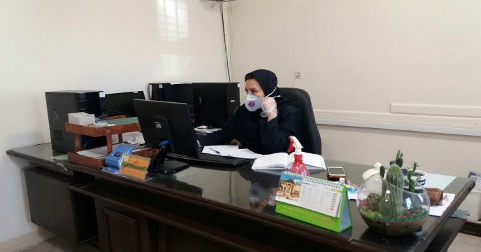 فعالیت و حضور حداقلی همکاران شرکت خدمات حمایتی کشاورزی با رعایت کلیه موارد ایمنی و بهداشتی در استان مرکزی
