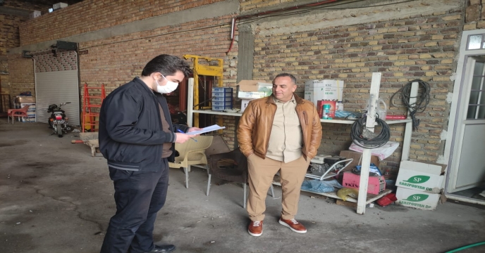 بازدید از انبار کارگزاران ارومیه و حومه
