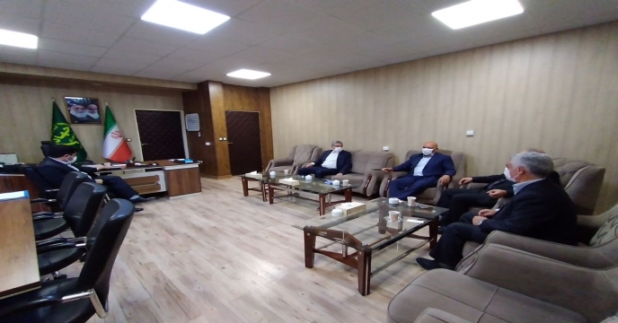 دیدار مهندس ملازاده با فتحی