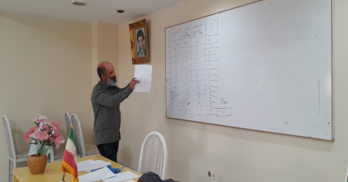برگزاری هفته ای دوره آموزشی با همکاری شرکت خدمات حمایتی کشاورزی و مرکز خدمات حومه شهرستان اراک