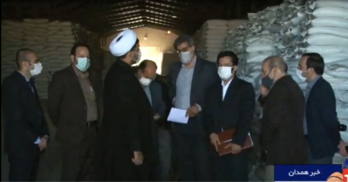 بازتاب بازدید نماینده مردم ملایر در مجلس شورای اسلامی از انبارهای کود شیمیایی شرکت خدمات حمایتی کشاورزی استان همدان در رسانه های استانی