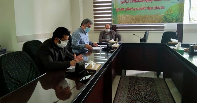 جلسه هماهنگی ستاد کشت های پاییزه استان همدان